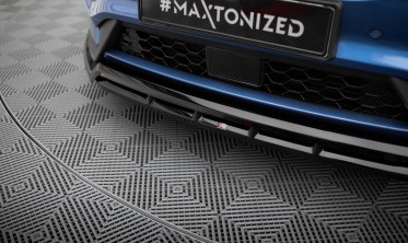 Тюнінгова накладка (дифузор) на передній бампер Ford Edge Mk2 ST фото