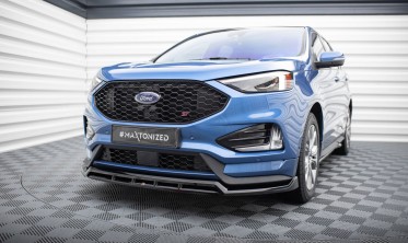 Тюнінгова накладка (дифузор) на передній бампер Ford Edge Mk2 ST фото