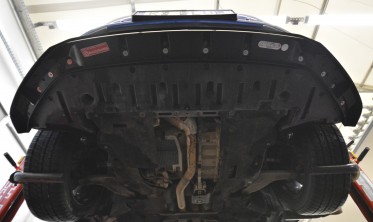 Тюнінгова накладка (дифузор) на передній бампер Ford Edge Mk2 ST фото