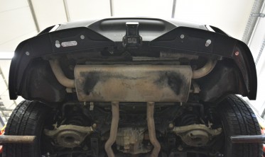 Тюнинговый диффузор заднего бампера из 2-х частей Ford Edge Mk2 ST фото