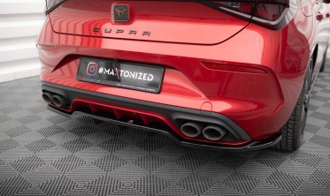 Тюнинговый диффузор (накладка) на задний бампер Cupra Leon Mk1 Hatchback фото
