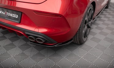 Боковые тюнинг накладки на задний бампер Cupra Leon Mk1 Hatchback фото