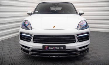 Тюнинговая накладка на передний бампер Porsche Cayenne Coupe Mk3 фото