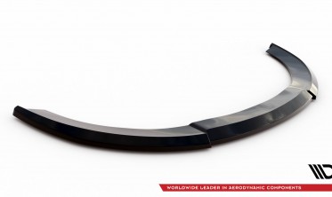 Тюнинговая накладка на передний бампер от Maxton design для Audi A7 C7 вар. 1  фото
