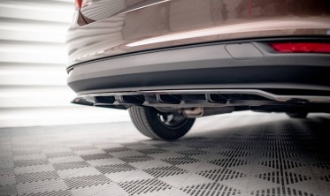 Тюнинговый диффузор заднего бампера Fiat Tipo S Sedan Mk1 фото
