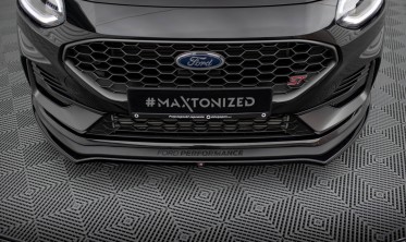 Нижняя тюнинг накладка переднего бампера Ford Fiesta ST Mk8 рестайл вар. 1 фото