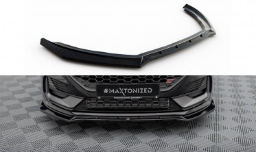 Тюнінговий дифузор (елерон) на передній бампер Ford Fiesta ST Mk8 рестайл вар. 4 фото