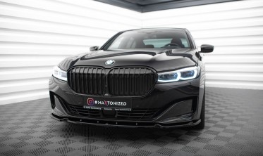Нижня тюнінг накладка переднього бампера BMW 7 G11 рестайл вар. 1 фото