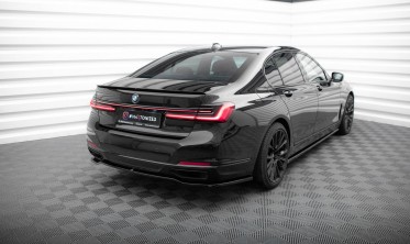 Тюнінговий дифузор (накладка) на задній бампер BMW 7 G11 рестайл фото