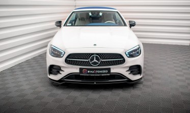 Нижня тюнінг накладка переднього бампера Mercedes E W213 Coupe (C238) / Cabriolet (A238) AMG-Line / 53 AMG вар. 1 фото
