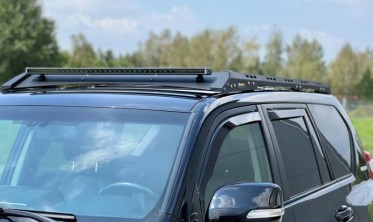 Багажник модульний алюмінієвий Toyota Land Cruiser J150 фото