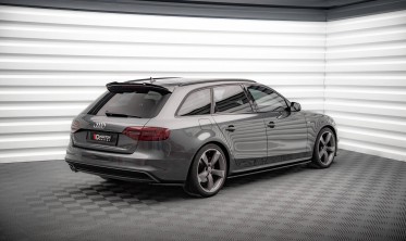 Боковые накладки заднего бампера Audi A4 S-Line Avant B8 рестайл вар. 2 фото