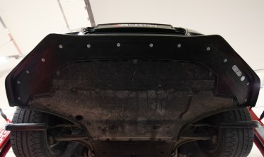 Нижняя тюнинг накладка переднего бампера Audi A4 S-Line / S4 B8 рестайл вар. 3 фото
