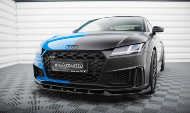 Тюнінговий дифузор (елерон) переднього бампера Audi TT S 8S рестайл вар. 1 фото