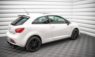 Бокові тюнінг накладки (лістви) на пороги Seat Ibiza FR SC Mk4 рестайл фото