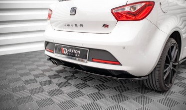Тюнінговий дифузор (накладка) на задній бампер Seat Ibiza FR SC Mk4 рестайл фото
