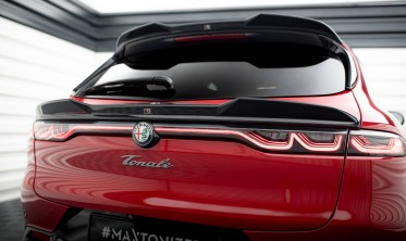 Нижний 3D спойлер крышки багажника Alfa Romeo Tonale Mk1 Maxton Design фото
