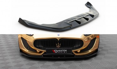 Тюнінгова накладка (губа) на передній бампер Maserati Granturismo Mk1 рестайл вар. 1 фото