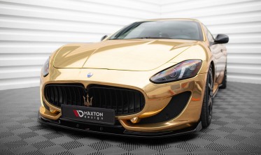 Тюнінгова накладка (губа) на передній бампер Maserati Granturismo Mk1 рестайл вар. 1 фото