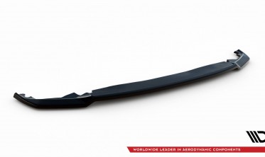 Тюнинговый диффузор (накладка) на задний бампер Toyota Yaris Mk3 рестайл фото