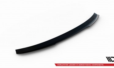 Тюнінговий кап спойлер на кришку багажника Toyota Yaris Mk3 рестайл фото