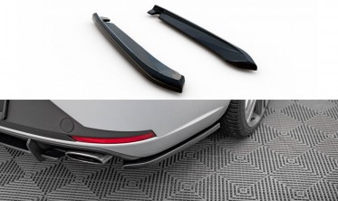 Бокові тюнінг накладки на задній бампер Seat Leon Cupra Sportstourer Mk3 вар. 1 фото