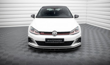 Диффузор передний VW Golf MK7 рестайл GTI версия 1 глянец фото