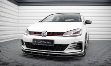 Диффузор передний VW Golf MK7 рестайл GTI версия 1 глянец фото