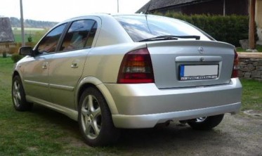 Бампер задній Opel Astra G Hatchback стиль OPC фото