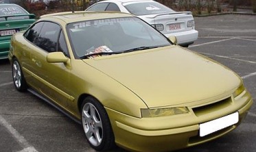 Накладка на фари badlook Opel Calibra фото