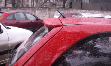 Спойлер багажника Opel Corsa B версия 3 двери фото
