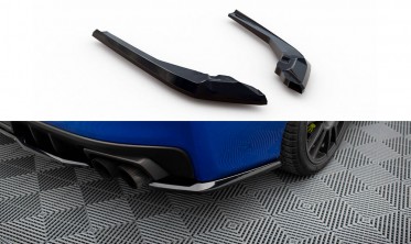 Бокові накладки на задній бампер Subaru WRX STI Mk1 2014-2021 вар. 2 фото