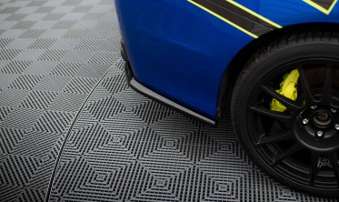 Бокові накладки на задній бампер Subaru WRX STI Mk1 2014-2021 вар. 2 фото