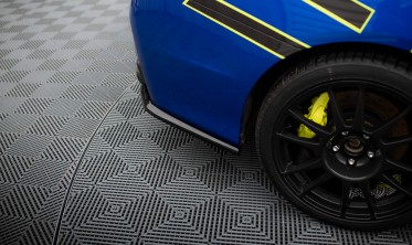 Бокові накладки на задній бампер Subaru WRX STI Mk1 2014-2021 вар. 2 фото