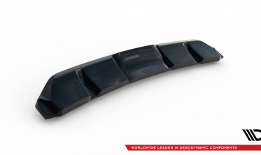 Центральный диффузор (накладка) на задний бампер Kia Ceed GT Mk3 рестайл фото