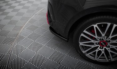 Боковые тюнинг накладки на задний бампер Kia Ceed GT Mk3 рестайл фото