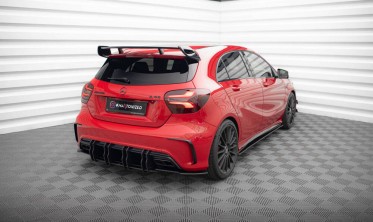 Бічні дифузори заднього бампера Mercedes A W176 AMG рестайл фото