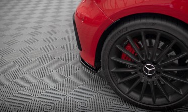 Бічні дифузори заднього бампера Mercedes A W176 AMG рестайл фото