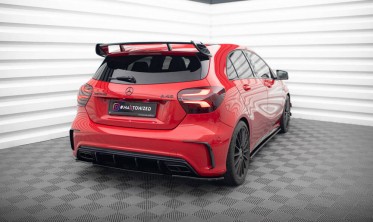 Бічні дифузори заднього бампера Mercedes A W176 AMG рестайл фото