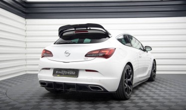 Накладка на спойлер багажника Opel Astra J версии OPC / VXR фото