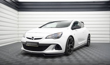 Дифузор на передній бампер Opel Astra J OPC / VXR вер.2 фото