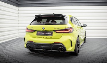 Бокові тюнінг накладки на задній бампер BMW 1 M-Pack / M135i F40 вар. 7 фото