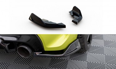 Бокові накладки на задній бампер BMW 1 M-Pack / M135i F40 вар. 8 (під диф. BM-1-40-M-RS1G) фото