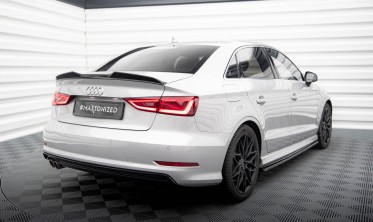 Тюнінговий 3D спойлер на кришку багажника Audi A3 / A3 S-Line / S3 / RS3 Sedan фото