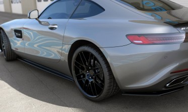 Тюнінгова накладка (губа) на передній бампер Mercedes-AMG GT / GT S C190 фото