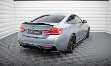 Бокові тюнінг накладки на задній бампер BMW 4 Coupe M-Pack F32 (під диф. BM-4-F32-MPACK-RS1G) фото