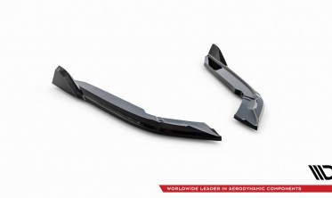 Бокові накладки (елерони) заднього бампера BMW 4 Coupe M-Pack F32 (під диф. BM-4-F32-MPACK-RS1G) фото