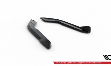 Бокові накладки (елерони) заднього бампера BMW 4 Coupe M-Pack F32 (під диф. BM-4-F32-MPACK-RS1G) фото