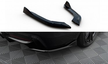 Боковые накладки (элероны) заднего бампера BMW 4 Gran Coupe M-Pack F36 (под диф. BM-4-F32-MPACK-RS1G) фото