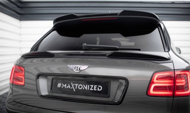 Нижний 3D тюнинговый спойлер на крышку багажника Bentley Bentayga Mk1 фото